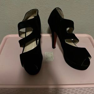 Red Bottom Black Heels
